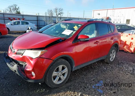 2014 Toyota Rav4 Xle z USA, uszkodzony, nr VIN 2T3WFREV7EW127512
